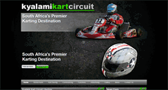 Desktop Screenshot of kyalamikartcircuit.co.za